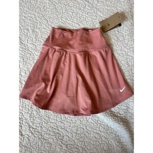 Nike One Dri-FIT Womens High Waisted Skort Rose Pink XS